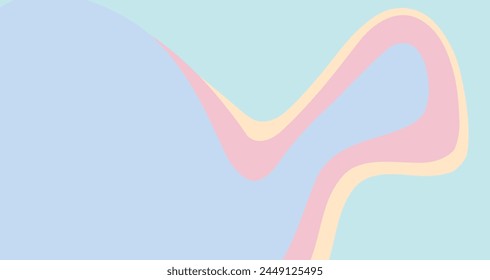 Abstract colorful flat design vector background