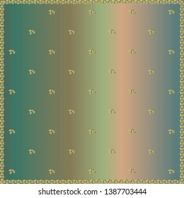 Abstract colorful floral pattern, Multicolor fabulous ornate background, Rainbow colored vector illustration. Like a magical multi-colored kaleidoscope with light glasses. Texture festive background.