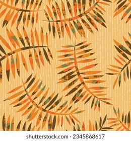 Abstract colorful floral pattern.Modern pattern with flower shapes. Creative contemporary floral seamless pattern.