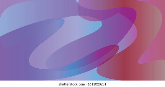 Abstract colorful flow shapes background design Vector	