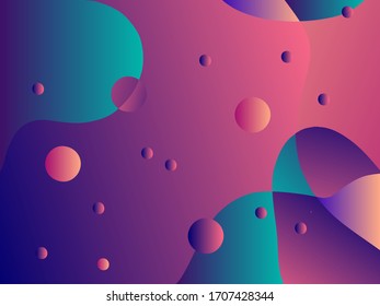 Fondo de formas de flujo colorido abstracto para web, banner, sitio web, página de inicio, papel tapiz.