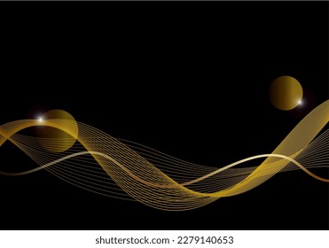 Abstract colorful flow wave design background vector