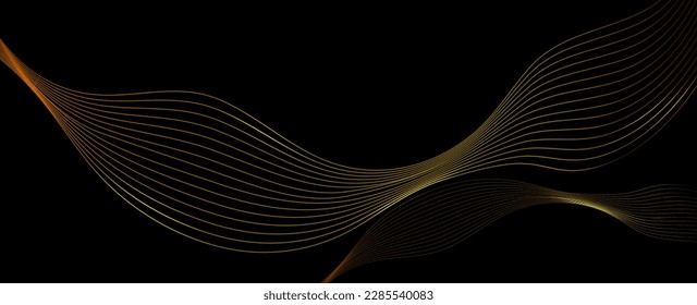 Abstract colorful flow wave design background vector