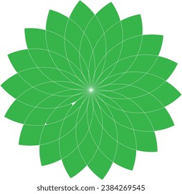 Abstract Colorful Flower Background EPS