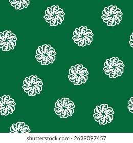 Abstract colorful flowers pattern seamless. vector sock design