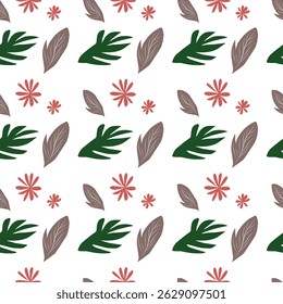 Abstrakte bunte Blumen Muster nahtlos. Vektorsockendesign