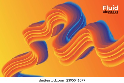 Resumen de fluido colorido Fondo Diseño de la plantilla del vector 