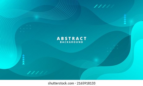 Abstract Colorful Fluid background. Modern background design. gradient color. Blue Dynamic Waves. Liquid shapes composition. Fit for website, banners, wallpapers, brochure, posters