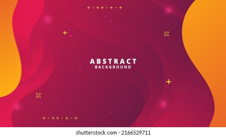 Abstract Colorful Fluid background. Modern background design. gradient color. Red Dynamic Waves. Liquid shapes composition. Fit for website, banners, wallpapers, brochure, posters
