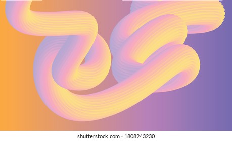 Abstract colorful fluid background  with nice shape