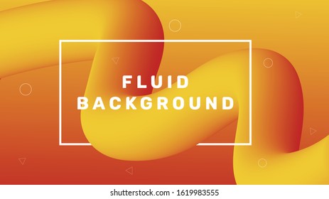 Abstract Colorful Fluid Background Vector