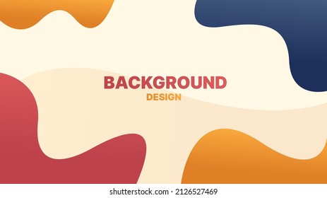 abstrakter bunter, flüssiger Hintergrund. Vektorgrafik