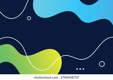 Abstract Colorful Fluid Backgrounds Gradient Designs