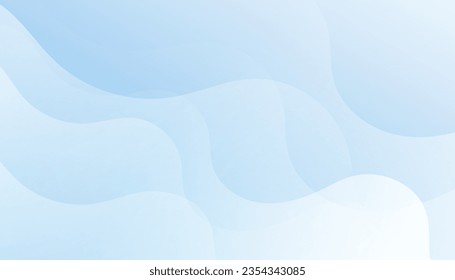 Abstract colorful fluid blue curve background. Creative illustration for poster, web, landing, page, cover, ad, greeting, card, promotion