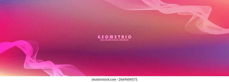 Abstract colorful fluid gradient mesh background template copy space. suit for simple design