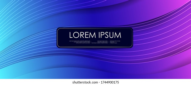 Abstract Colorful Fluid and Liquid Creative Templates. Used on Flyers Banners Web Poster Booklet Card Brochure. Gradient Geometric Design Memphis Trendy Creative Colors. Vector illustration. EPS 10.