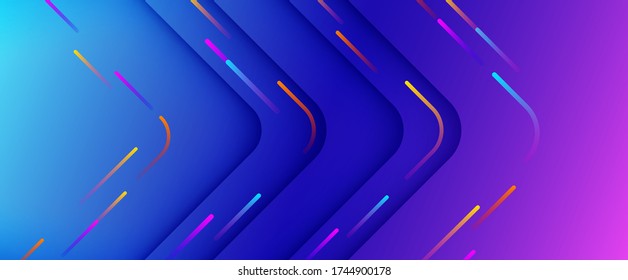 Abstract Colorful Fluid and Liquid Creative Templates. Used on Flyers Banners Web Poster Booklet Card Brochure. Gradient Geometric Design Memphis Trendy Creative Colors. Vector illustration. EPS 10.