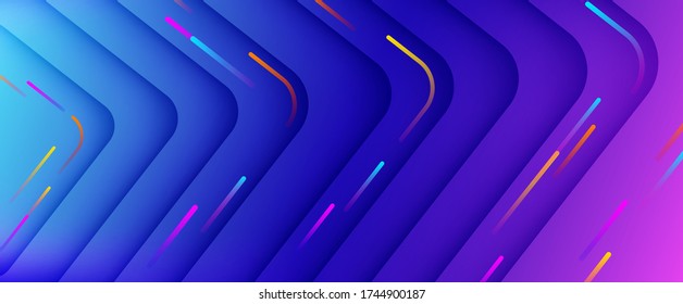 Abstract Colorful Fluid and Liquid Creative Templates. Used on Flyers Banners Web Poster Booklet Card Brochure. Gradient Geometric Design Memphis Trendy Creative Colors. Vector illustration. EPS 10.