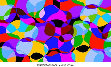 Abstract colorful fluid shape on background. Fluid shapes. 