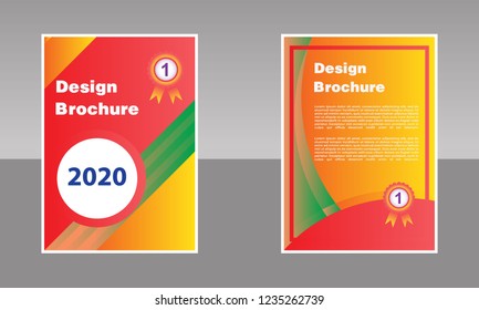 Abstract colorful Flyer or Cover Design Template