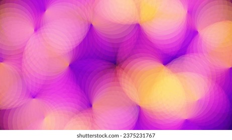 Abstract Colorful Fractal Flower Mandala Pattern. Kaleidoscope Design Background. Abstract Sacred Geometry Mysterious Mandala Concept. Vector Illustration.