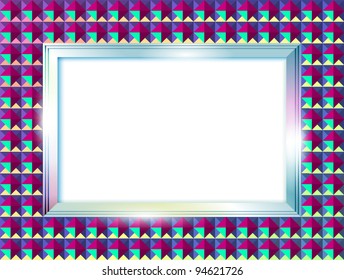 abstract colorful frame