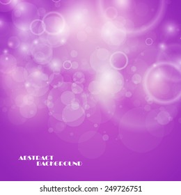 Abstract colorful frame of circles, vector art Illustration