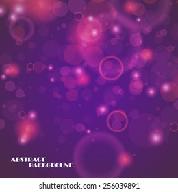 Abstract colorful frame of circles, vector art Illustration