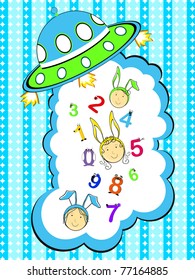 abstract colorful funky concept background for children's day celebration