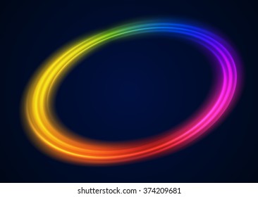 Abstract colorful galaxy, EPS 10 contains transparency
