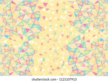 Abstract colorful geometric background