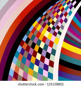 abstract colorful geometric background