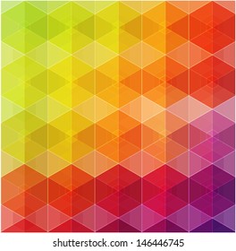 Abstract colorful geometric background