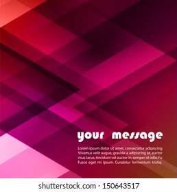 Abstract colorful  geometric background