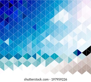 Abstract colorful geometric background