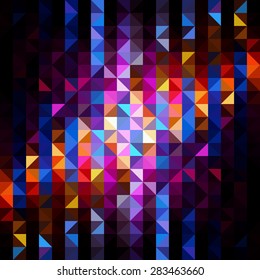 Abstract colorful geometric background
