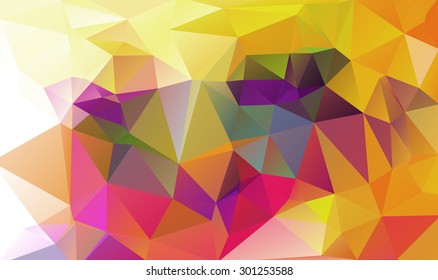 Abstract colorful geometric background