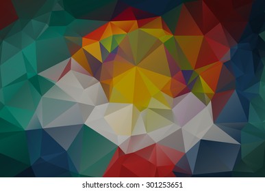 Abstract colorful geometric background