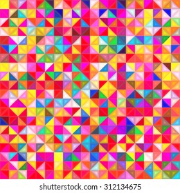 Abstract colorful geometric background