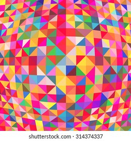 Abstract colorful geometric background