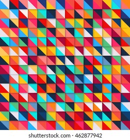 Abstract colorful geometric background