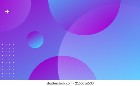 Abstract Colorful geometric background. Blue Abstract Geometric Circle Shape. Minimal fluid background for posters, placards, brochures, banners, web pages, headers, covers, and other. Eps10 vector 