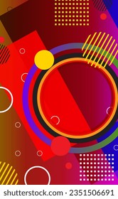 Abstract colorful geometric background. Covers design elements of abstract design. Beautiful geometric background for your design	