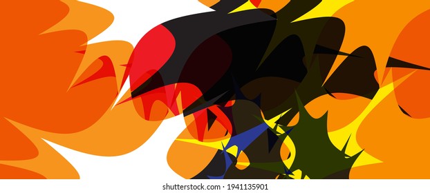 Abstract colorful geometric  background design