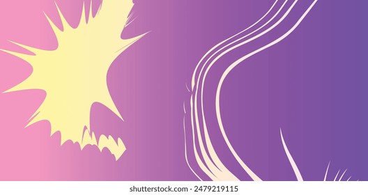 Abstract colorful geometric background design with dynamic shapes