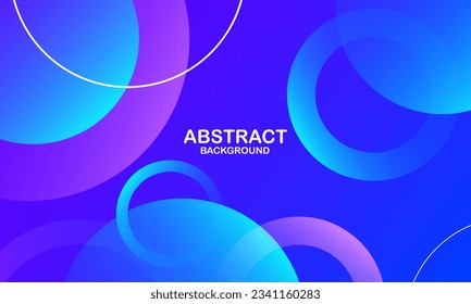 Abstract colorful geometric background. Dynamic shapes composition. Vector illustration