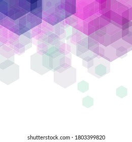 Abstract colorful geometric background - eps10