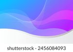Abstract colorful geometric background. Fluid shapes composition. Eps10 vector