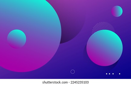 Resumen de fondo geométrico colorido. Diseño de fondo de color líquido. Vector Eps10