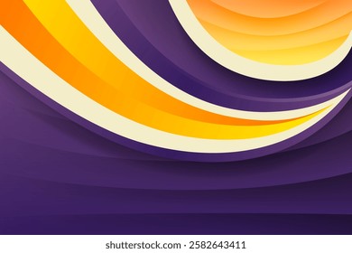 Abstract colorful geometric background. Liquid color background design. Fluid shapes composition. vector illustation on horizontal layout